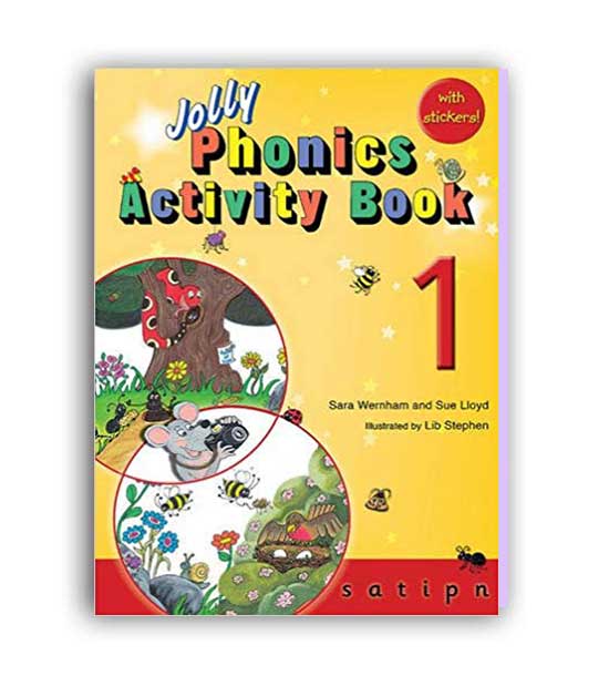jolly phonics activity book 1 with stickers