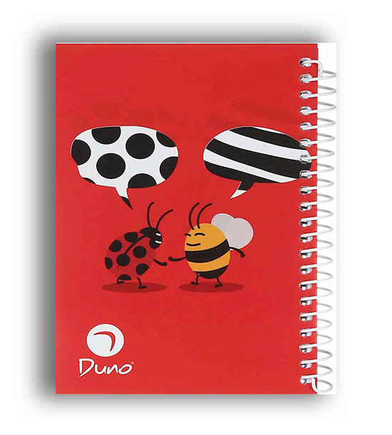 دفتره یادداشت 80برگ طرحhi bugs (دونو)
