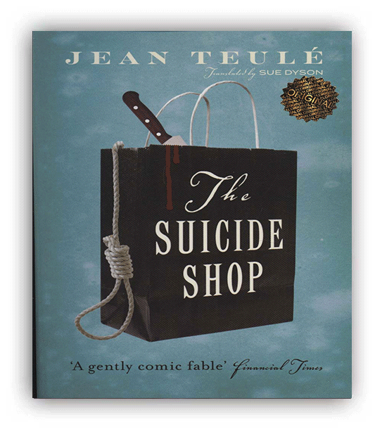 The suicide shop مغازه خودکشی (کمیک استریپ)(زبان اصلی،انگلیسی)(شمیز،رقعی،زبان ما)